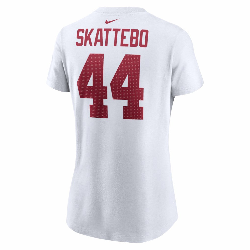 Cam Skattebo New York Giants Women's Name & Number T-Shirt - White outlet