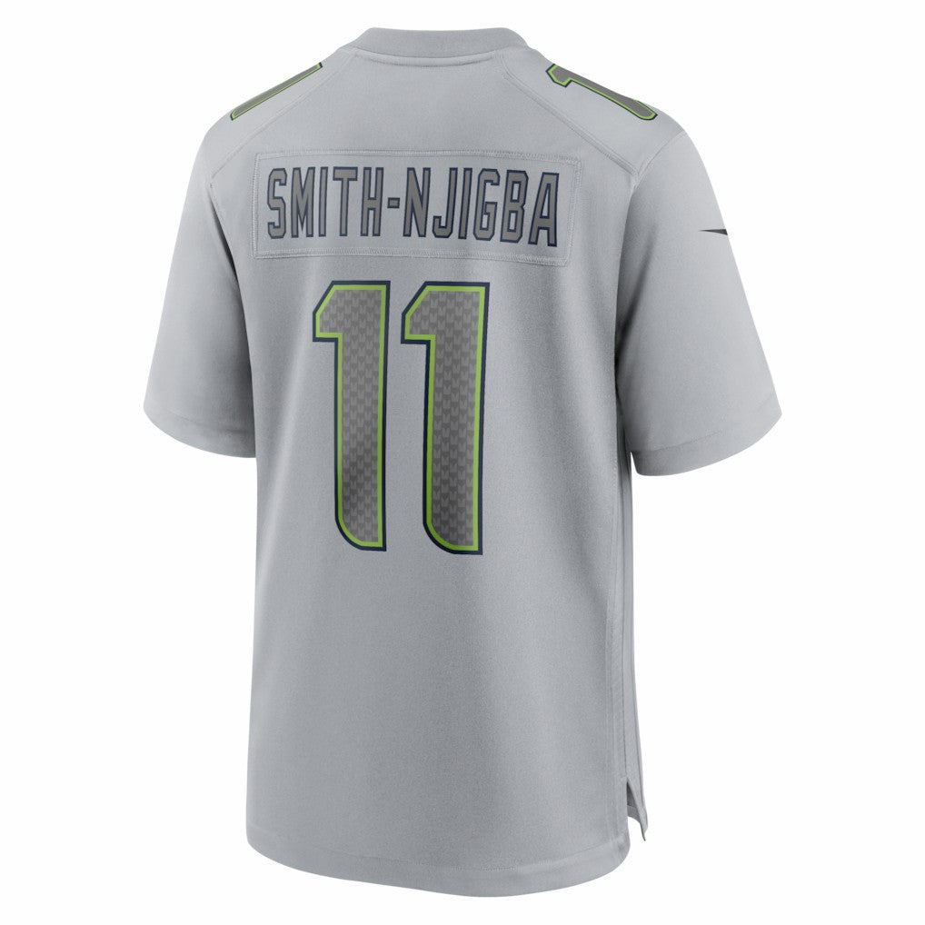 Jaxon Smith-Njigba Seattle Seahawks Atmosphere Fashion Game Jersey - Gray for sale