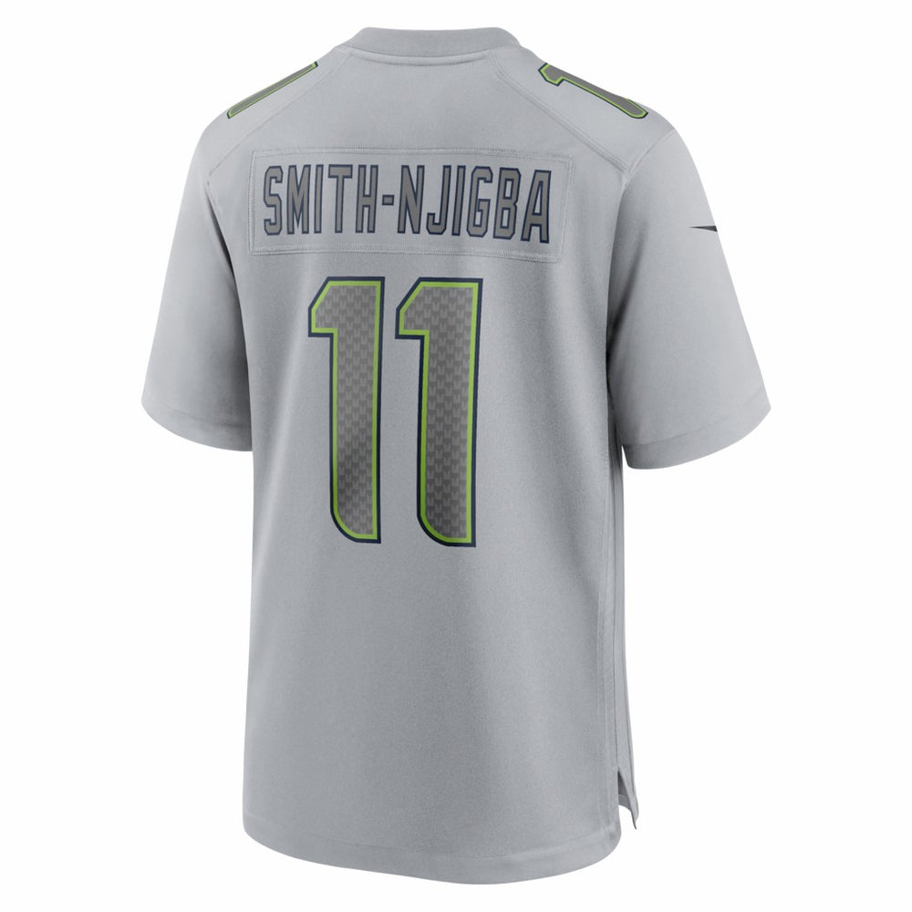 Jaxon Smith-Njigba Seattle Seahawks Atmosphere Fashion Game Jersey - Gray for sale