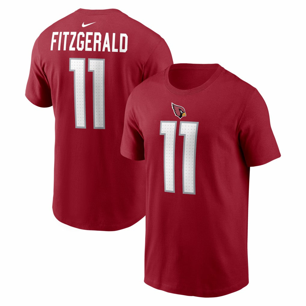 Larry Fitzgerald Arizona Cardinals Retired Player Name & Number T-Shirt - Cardinal for sale