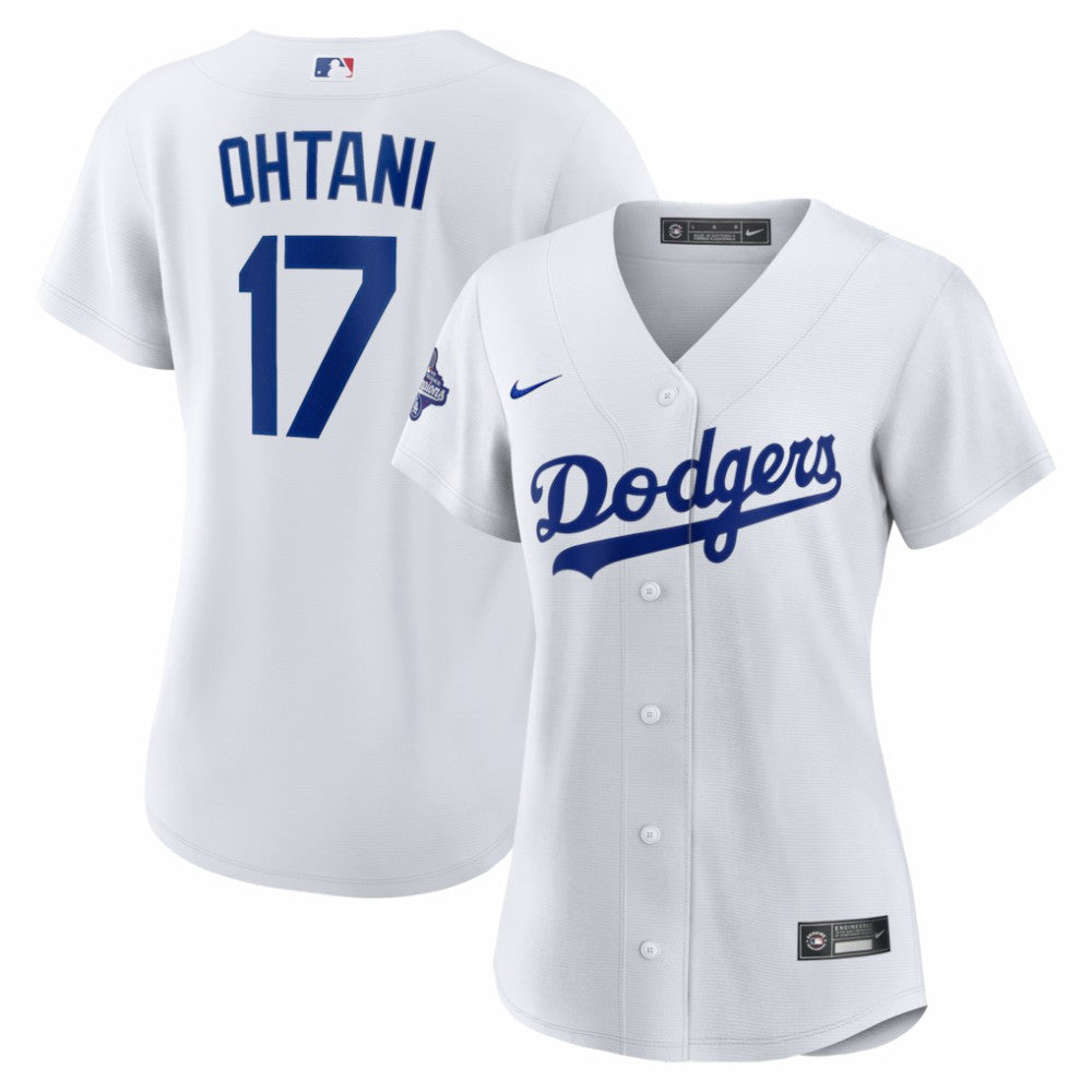 Shohei Ohtani Los Angeles Dodgers Women's 2025 World Series Champions Home Replica Jersey White