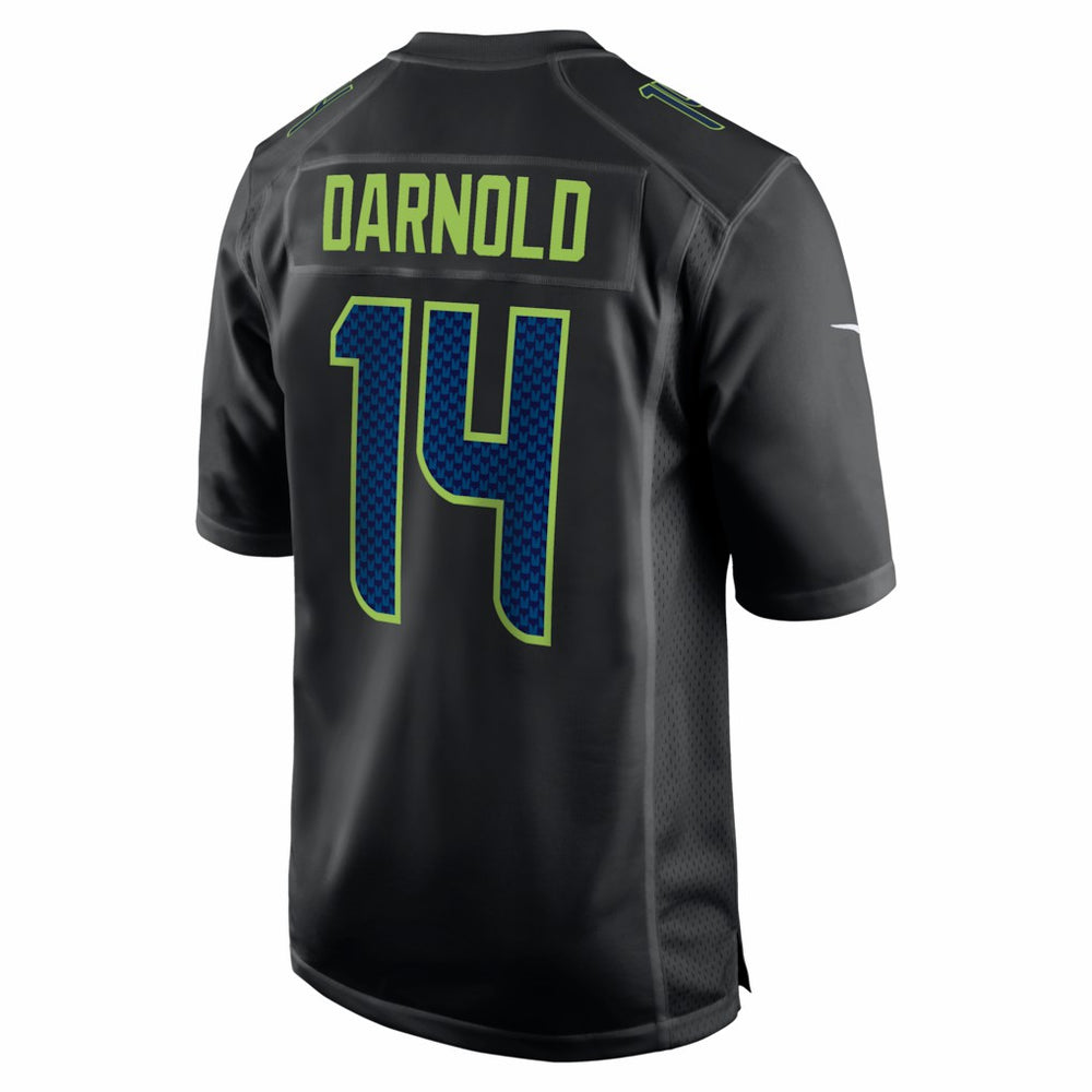 Sam Darnold Seattle Seahawks Super Bowl LX Patch Carbon Fashion Game Jersey - Black on sale
