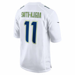 Jaxon Smith-Njigba Seattle Seahawks Super Bowl LX Patch Tundra Fashion Game Jersey - White online