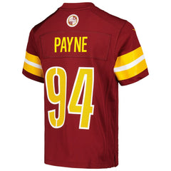 Daron Payne Washington Commanders Youth Game Jersey - Burgundy on sale