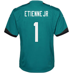 Travis Etienne Jacksonville Jaguars Youth Game Jersey - Teal sale