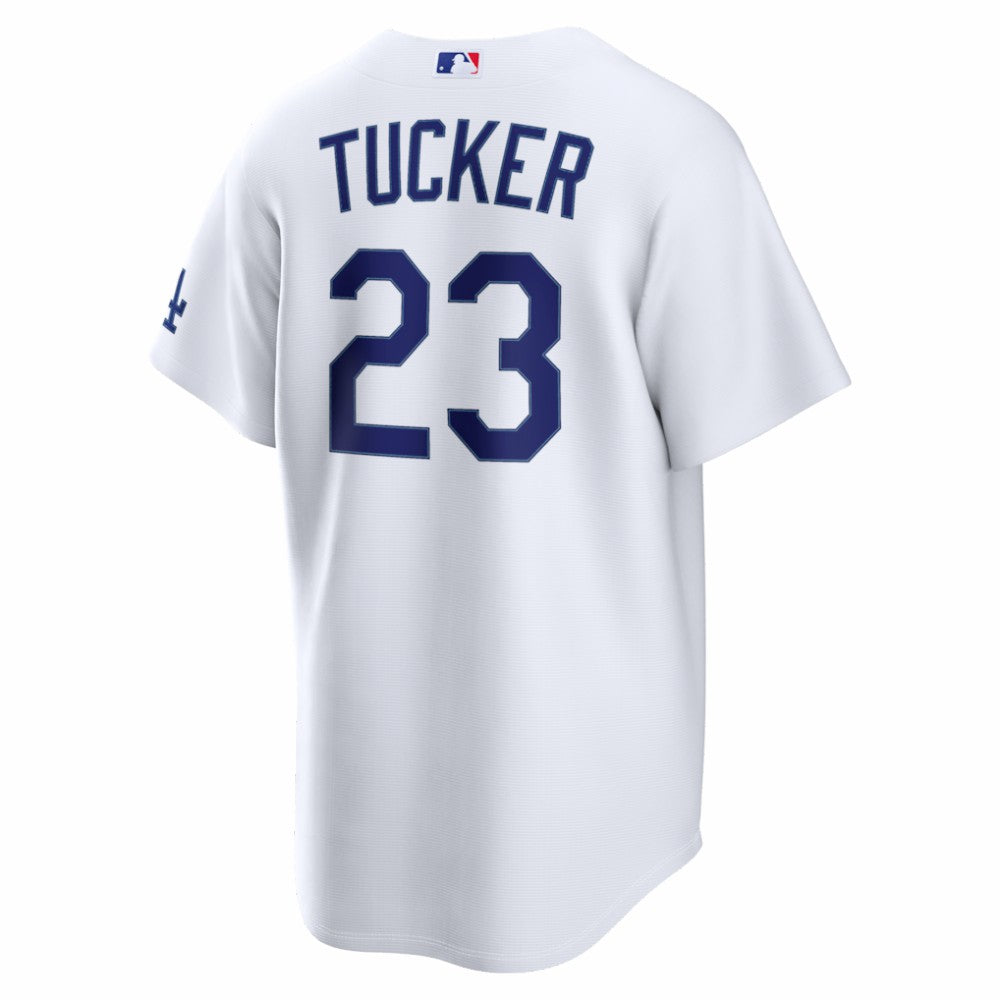 Kyle Tucker Los Angeles Dodgers Home Stadium Jersey White