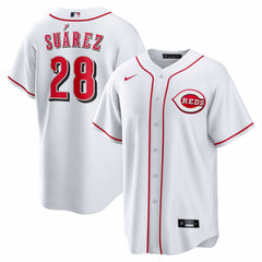 Eugenio Suárez Cincinnati Reds Home Replica Jersey White