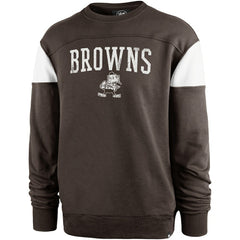 Cleveland Browns '47 Groundbreaker Onset Pullover Sweatshirt - Brown outlet