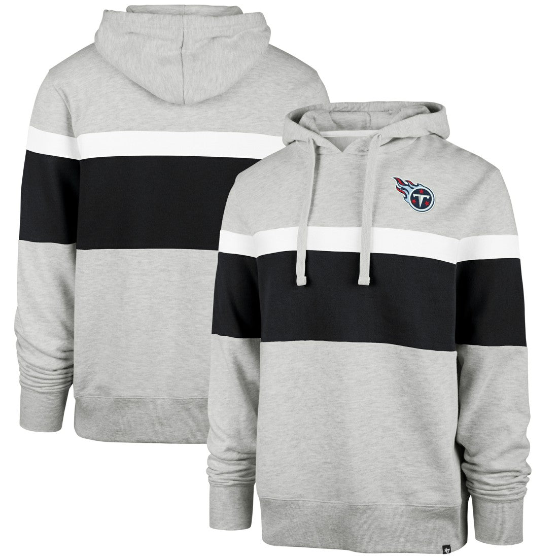 Tennessee Titans '47 Warren Pullover Hoodie - Heather Gray online