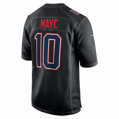 Drake Maye New England Patriots Game Jersey - Carbon Black online