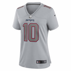 Drake Maye New England Patriots Women's Fashion Atmosphere Fashion Game Jersey - Gray sale