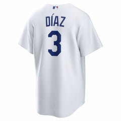 Edwin Díaz Los Angeles Dodgers Home Replica Jersey White