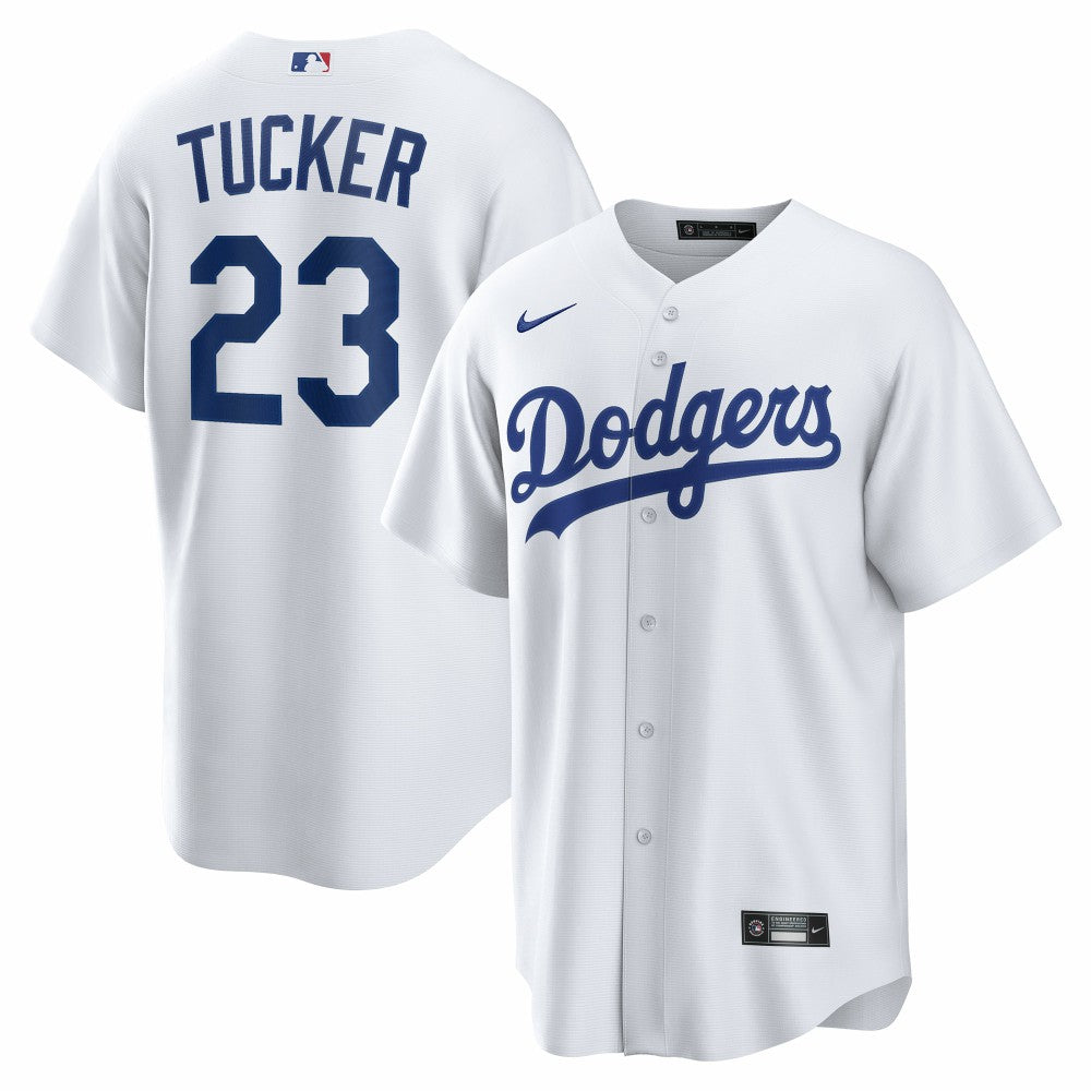Kyle Tucker Los Angeles Dodgers Home Replica Jersey White