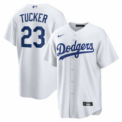 Kyle Tucker Los Angeles Dodgers Home Replica Jersey White