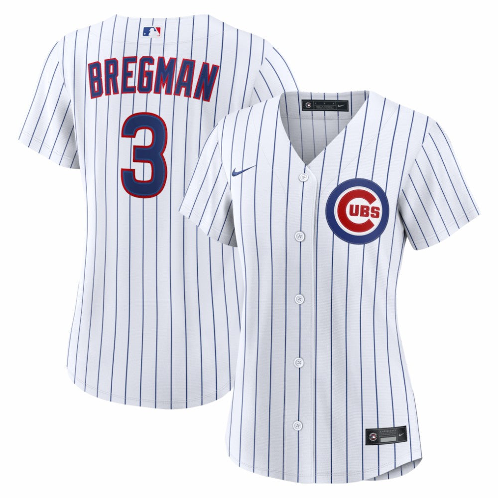 Alex Bregman Chicago Cubs Women's Home Replica Jersey White