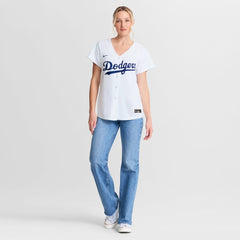 Edwin Díaz Los Angeles Dodgers Women's Home Replica Jersey White