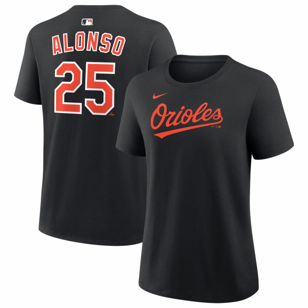 Pete Alonso Baltimore Orioles Women's Name & Number T-Shirt Black