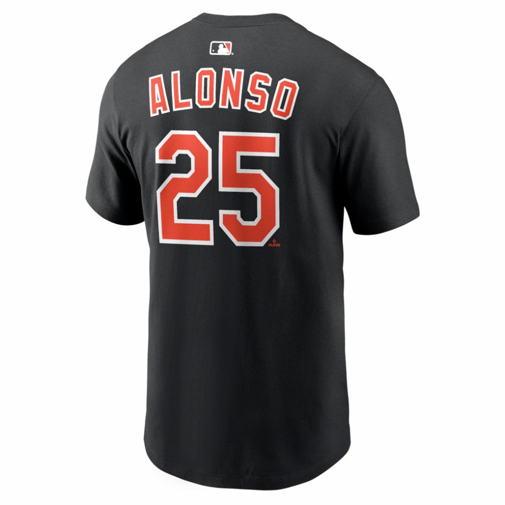 Pete Alonso Baltimore Orioles Home Name & Number T-Shirt Black