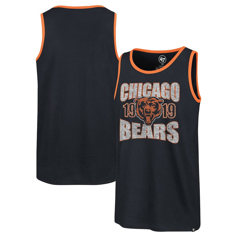 Chicago Bears '47 Upload Franklin Tank Top - Navy outlet