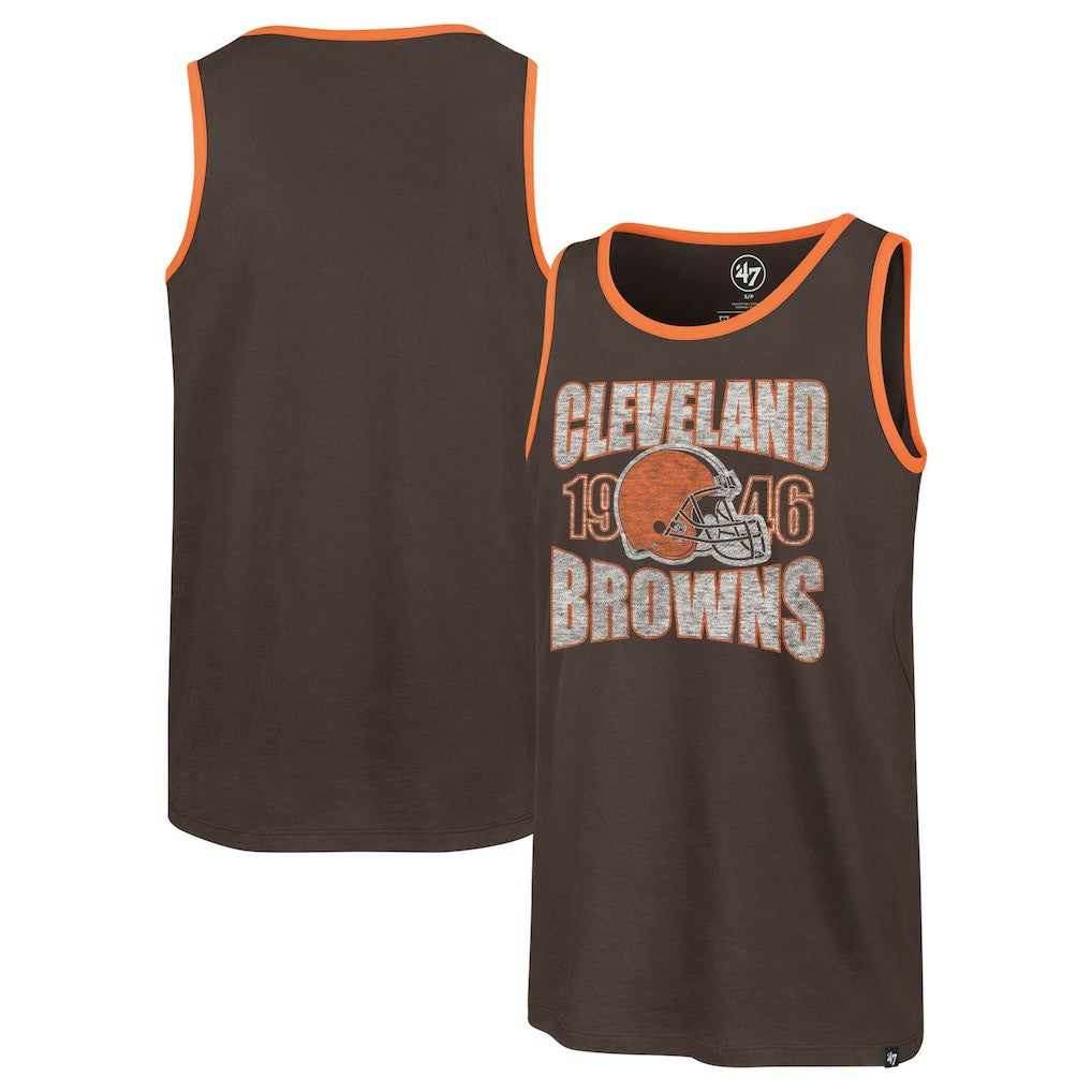Cleveland Browns '47 Upload Franklin Tank Top - Brown cheap