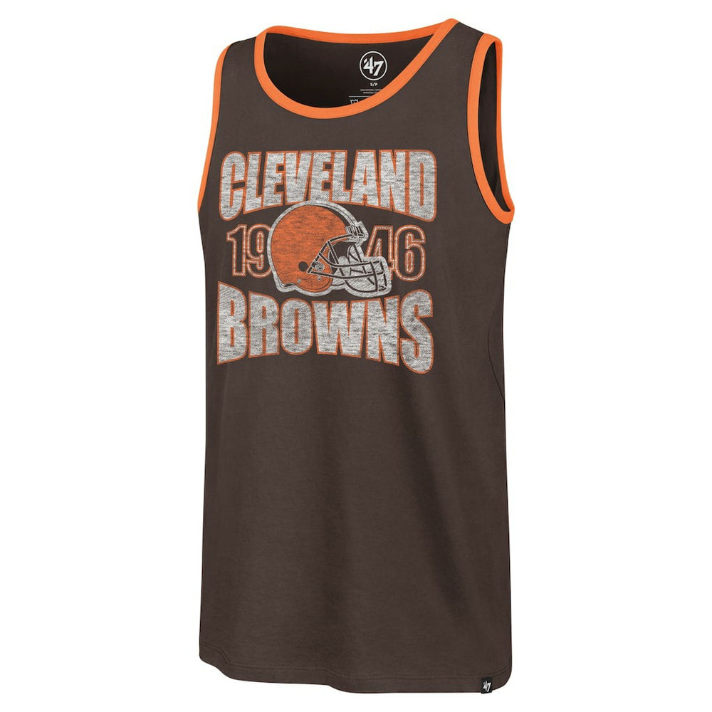 Cleveland Browns '47 Upload Franklin Tank Top - Brown cheap