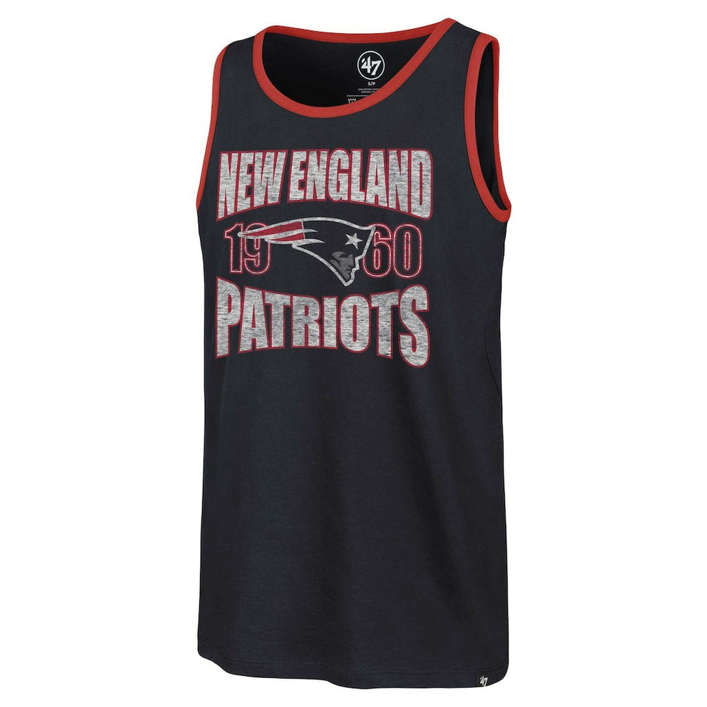 New England Patriots '47 Upload Franklin Tank Top - Navy on sale
