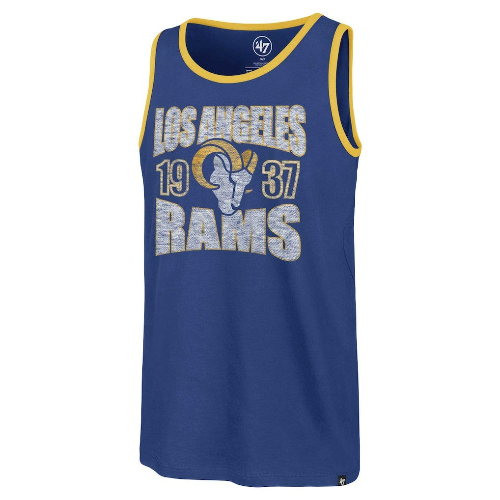 Los Angeles Rams '47 Upload Franklin Tank Top - Royal for sale