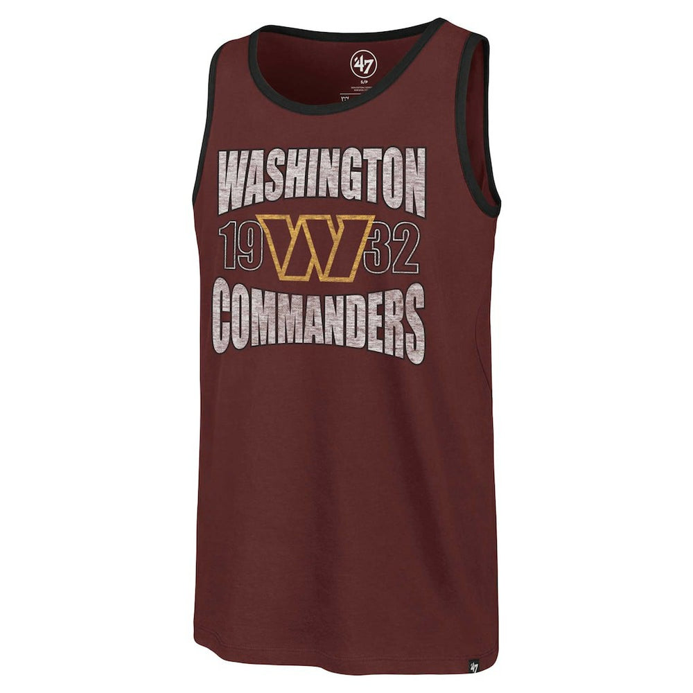 Washington Commanders '47 Upload Franklin Tank Top - Burgundy discount
