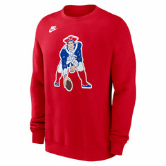 New England Patriots Pat Patriot Club Sweatshirt - Red sale