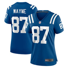 Reggie Wayne Indianapolis Colts Women's Retired Player Game Jersey - Royal for sale