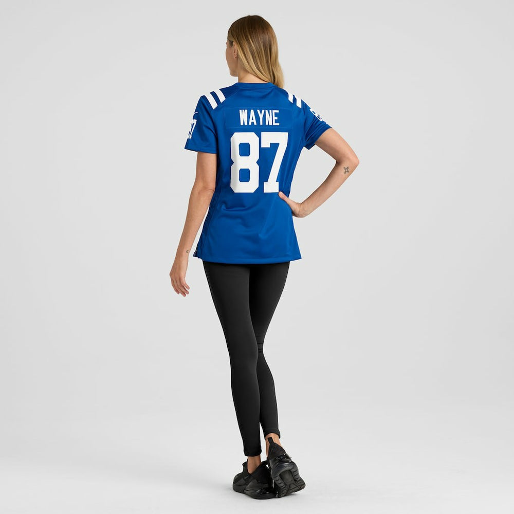 Reggie Wayne Indianapolis Colts Women's Retired Player Game Jersey - Royal for sale