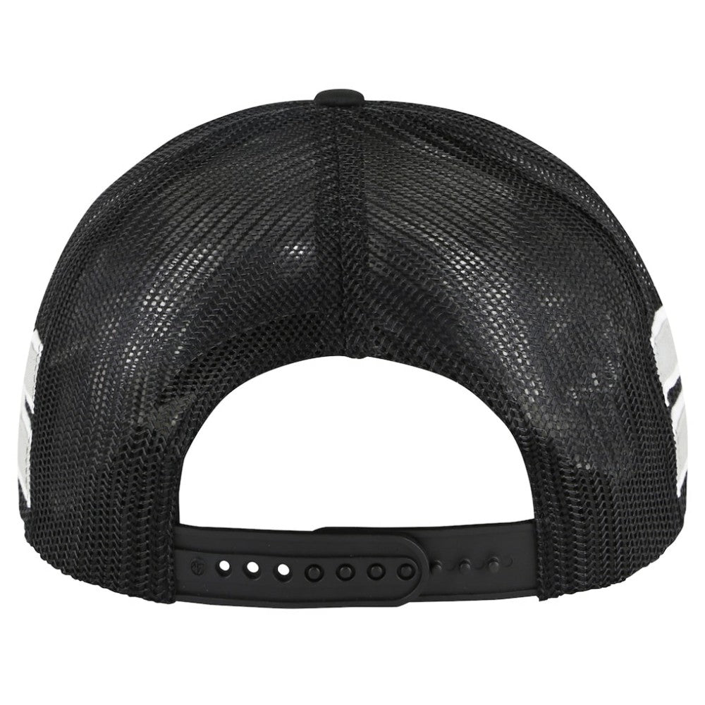 Los Angeles Kings '47 Sideband Stripes Trucker Snapback Hat - Black Hats