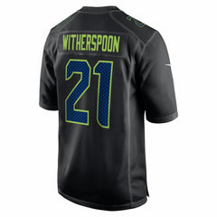 Devon Witherspoon Seattle Seahawks Super Bowl LX Patch Carbon Fashion Game Jersey - Black on sale