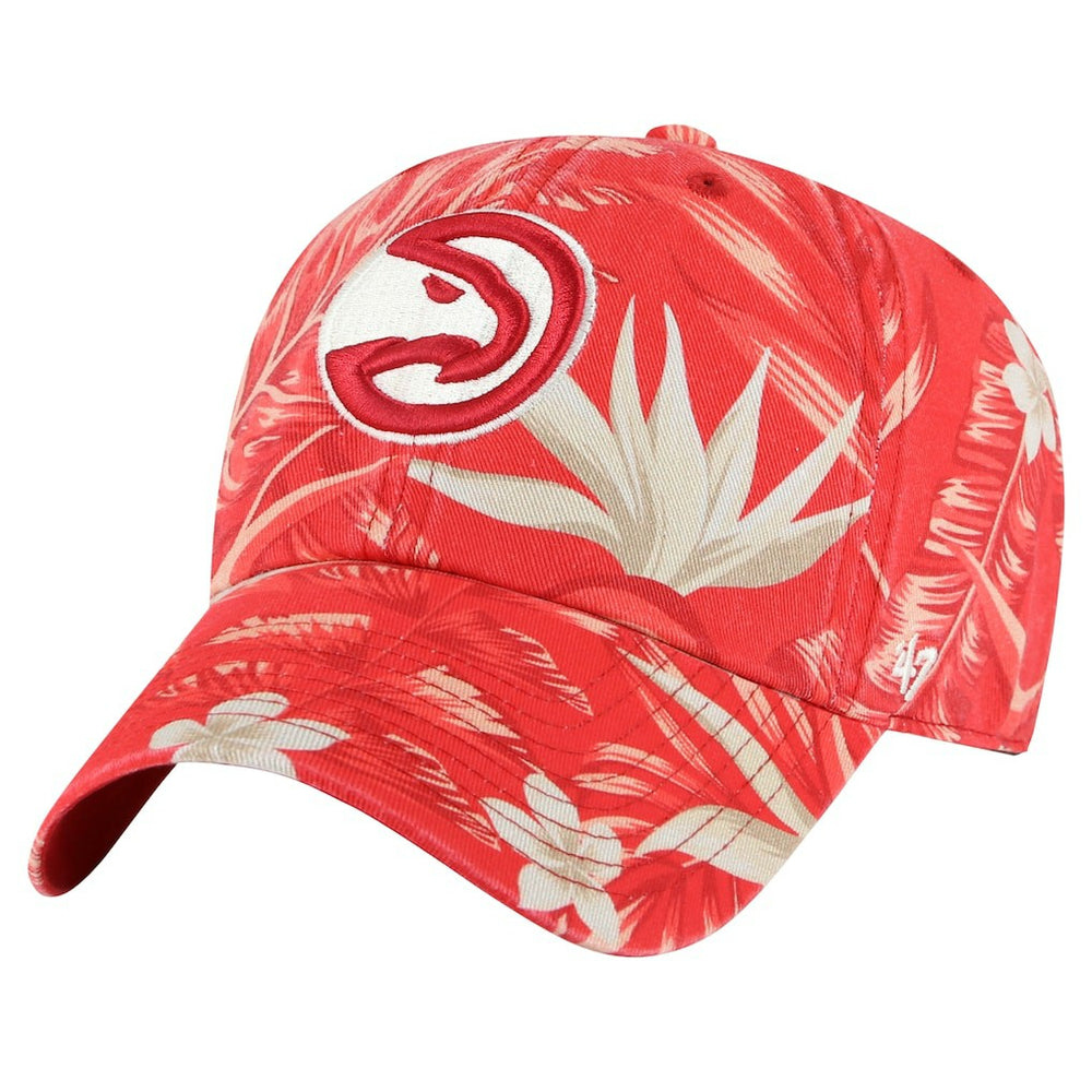 Atlanta Hawks '47 Tropicalia Floral Clean Up Adjustable Hat - Red online