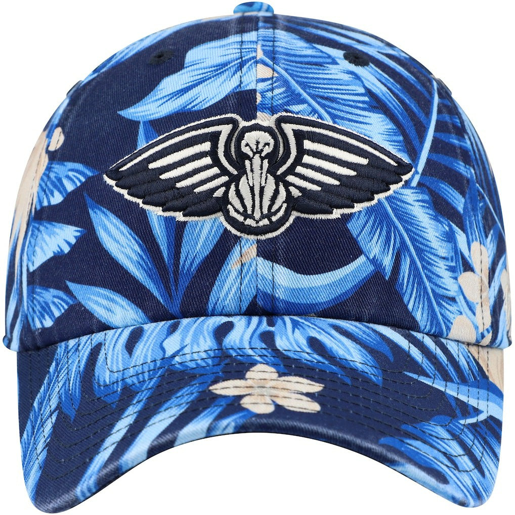 New Orleans Pelicans '47 Tropicalia Floral Clean Up Adjustable Hat - Navy cheap