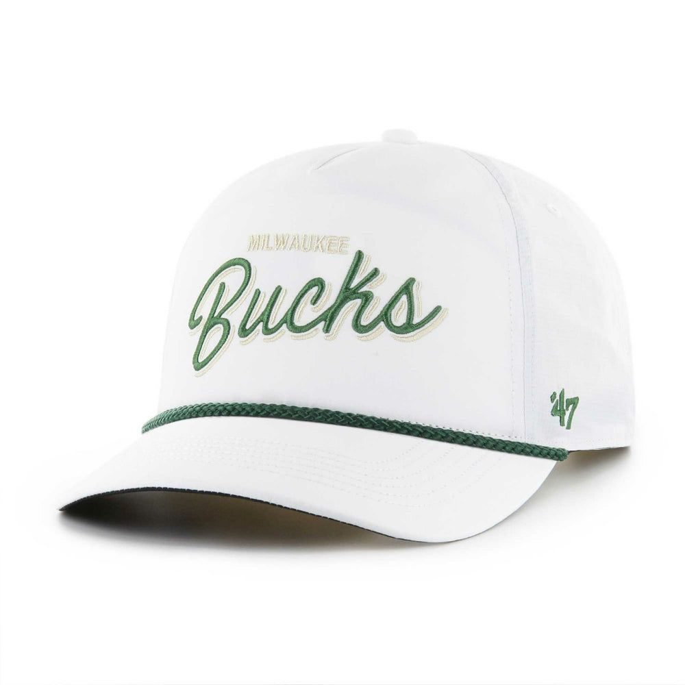 Milwaukee Bucks '47 Fairway Hitch brrr Adjustable Hat - White sale