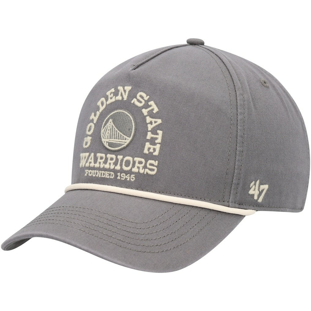 Golden State Warriors '47 Canyon Ranchero Hitch Adjustable Hat sale - Charcoal online