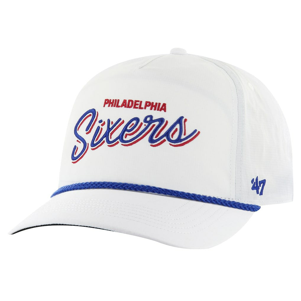 Philadelphia 76ers '47 Fairway Hitch brrr Adjustable Hat - White shop