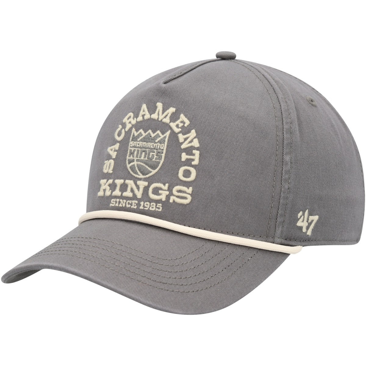 Sacramento Kings '47 Canyon Ranchero Hitch Adjustable Hat - Charcoal sale