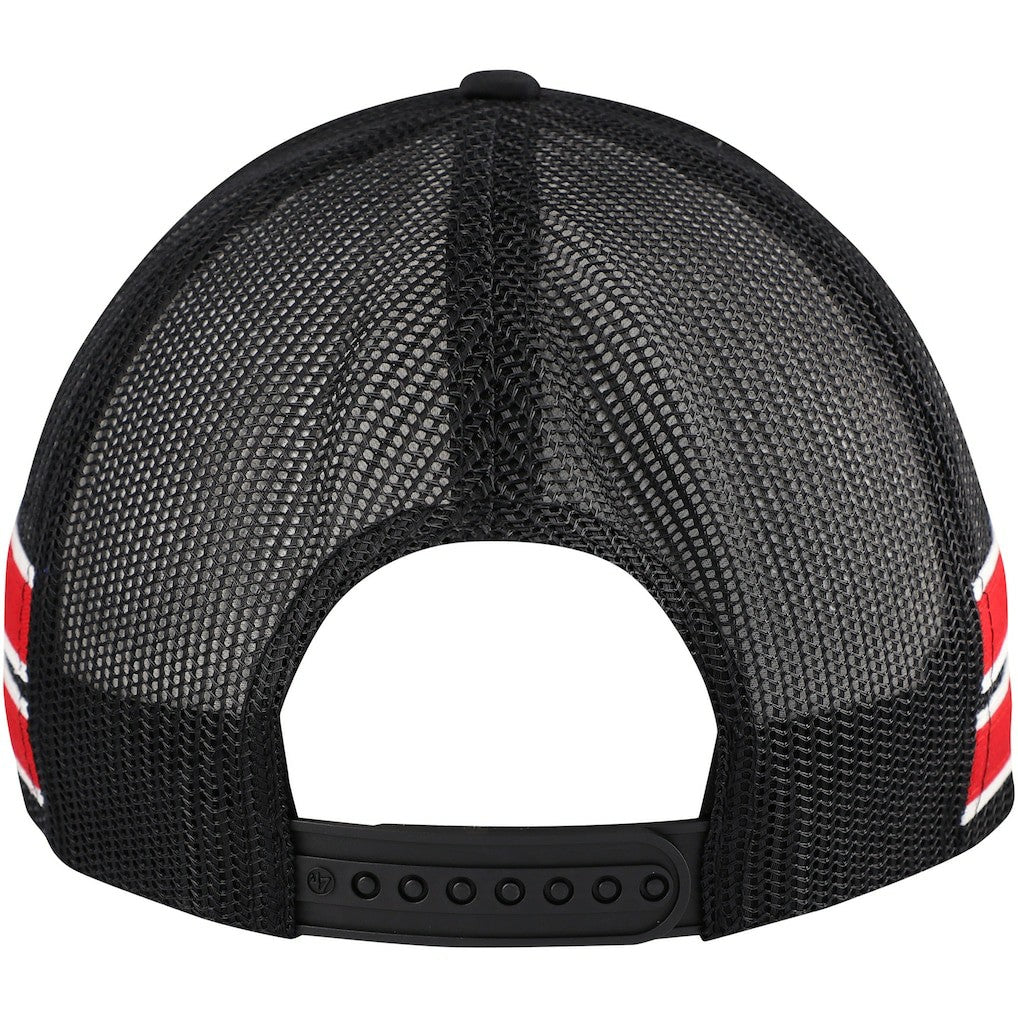 Chicago Bulls '47 Sidebrand Stripes Trucker Adjustable Hat - Black online