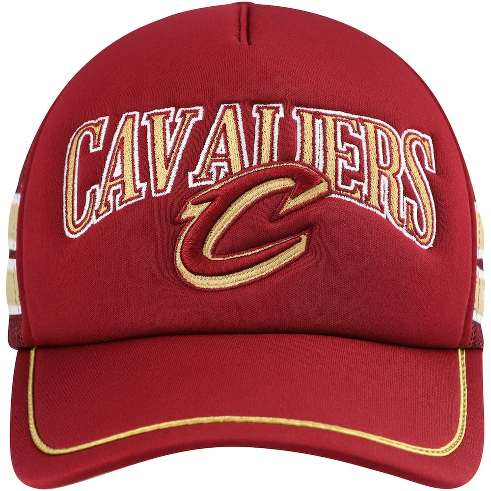 Cleveland Cavaliers '47 Sidebrand Stripes Trucker Adjustable Hat sale - Wine cheap