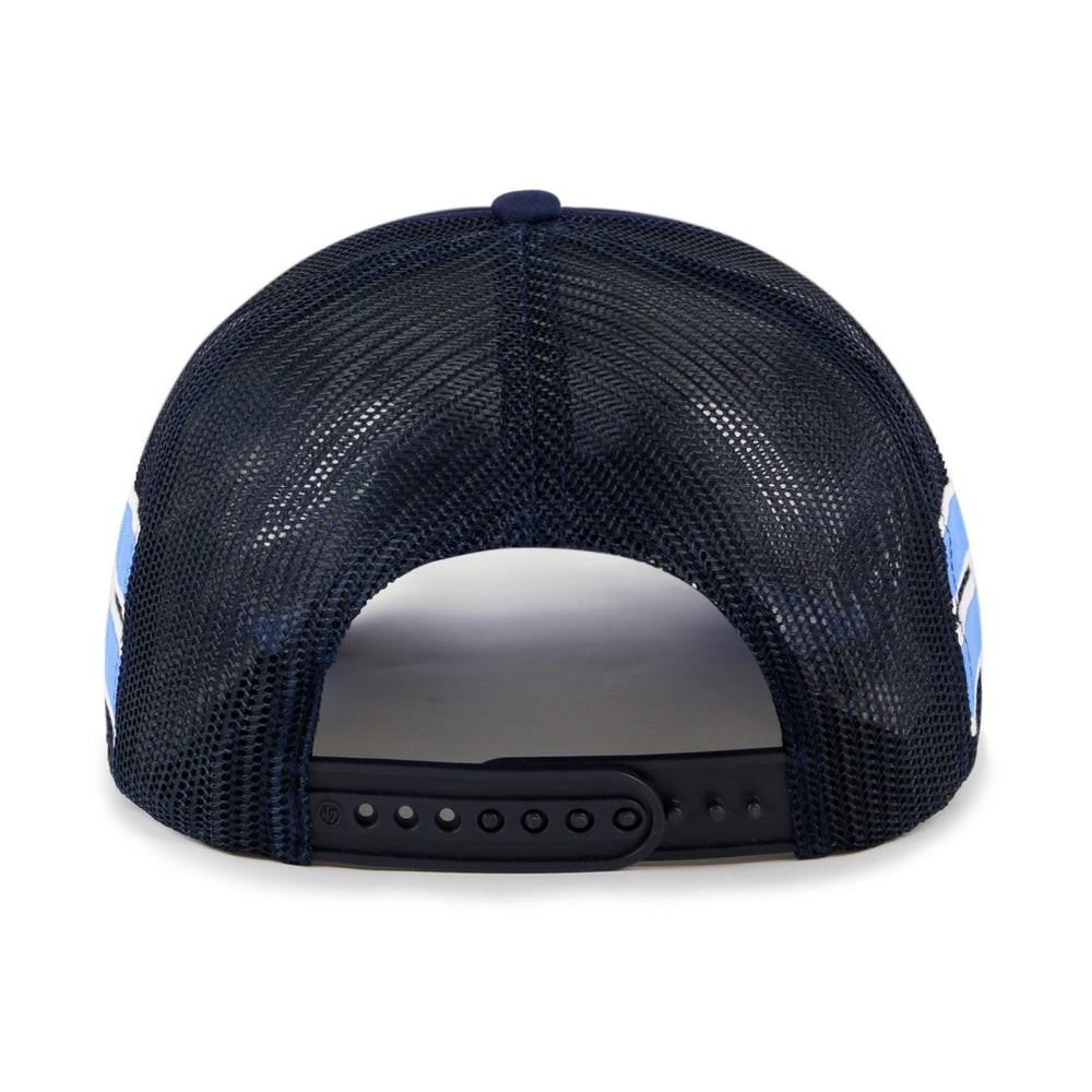Memphis Grizzlies '47 Sidebrand Stripes Trucker Adjustable Hat - Navy outlet