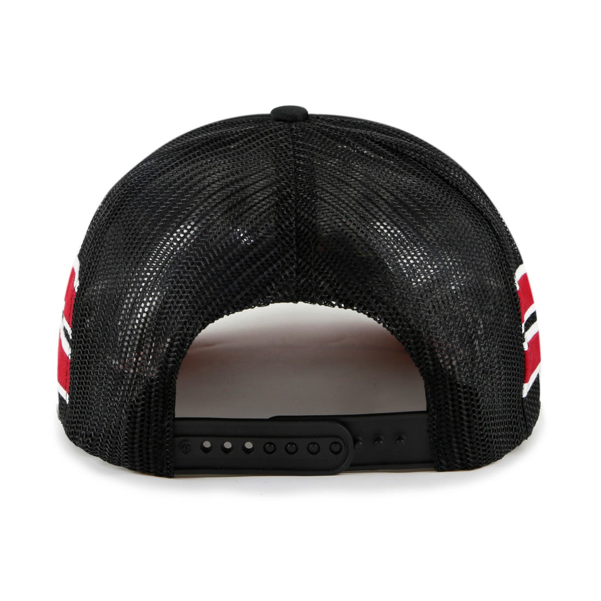 Miami Heat '47 Sidebrand Stripes Trucker Adjustable Hat - Black on sale