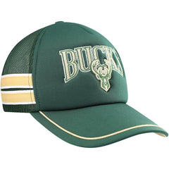 Milwaukee Bucks '47 Sidebrand Stripes Trucker Adjustable Hat - Hunter Green cheap