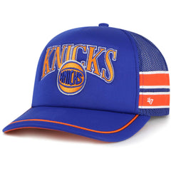 New York Knicks '47 Sidebrand Stripes Trucker Adjustable Hat - Blue online