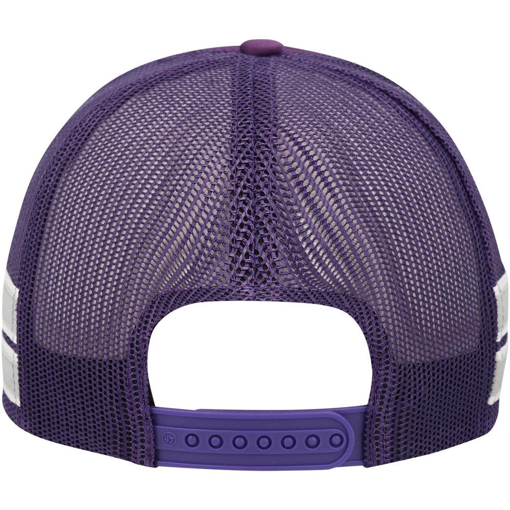 Sacramento Kings '47 Sidebrand Stripes Trucker Adjustable Hat - Purple cheap