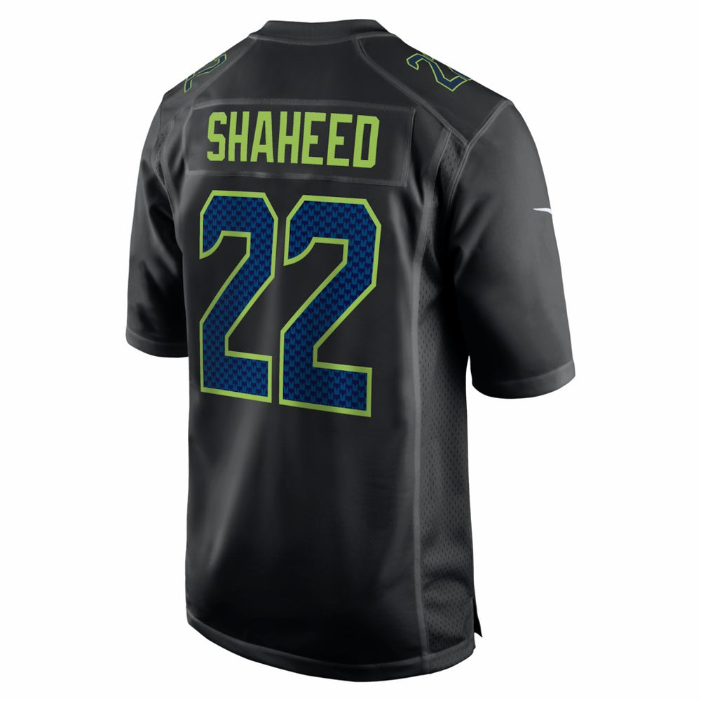 Rashid Shaheed Seattle Seahawks Super Bowl LX Patch Carbon Fashion Game Jersey - Black online