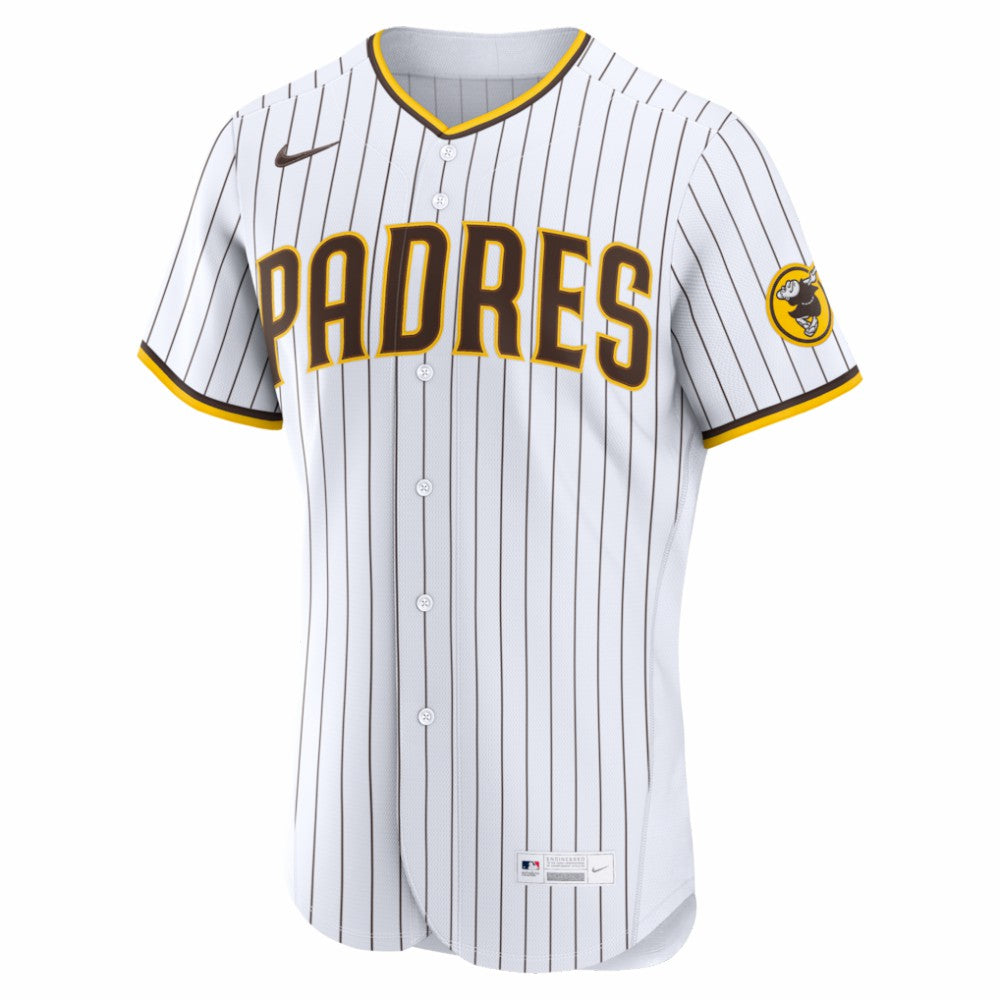 San Diego Padres Home Authentic Custom Jersey White