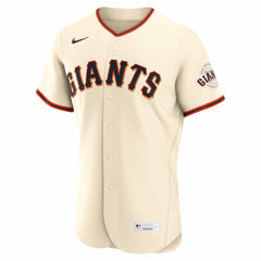 San Francisco Giants Home Authentic Custom Jersey Cream