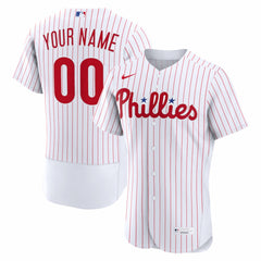 Philadelphia Phillies Home Authentic Custom Jersey White